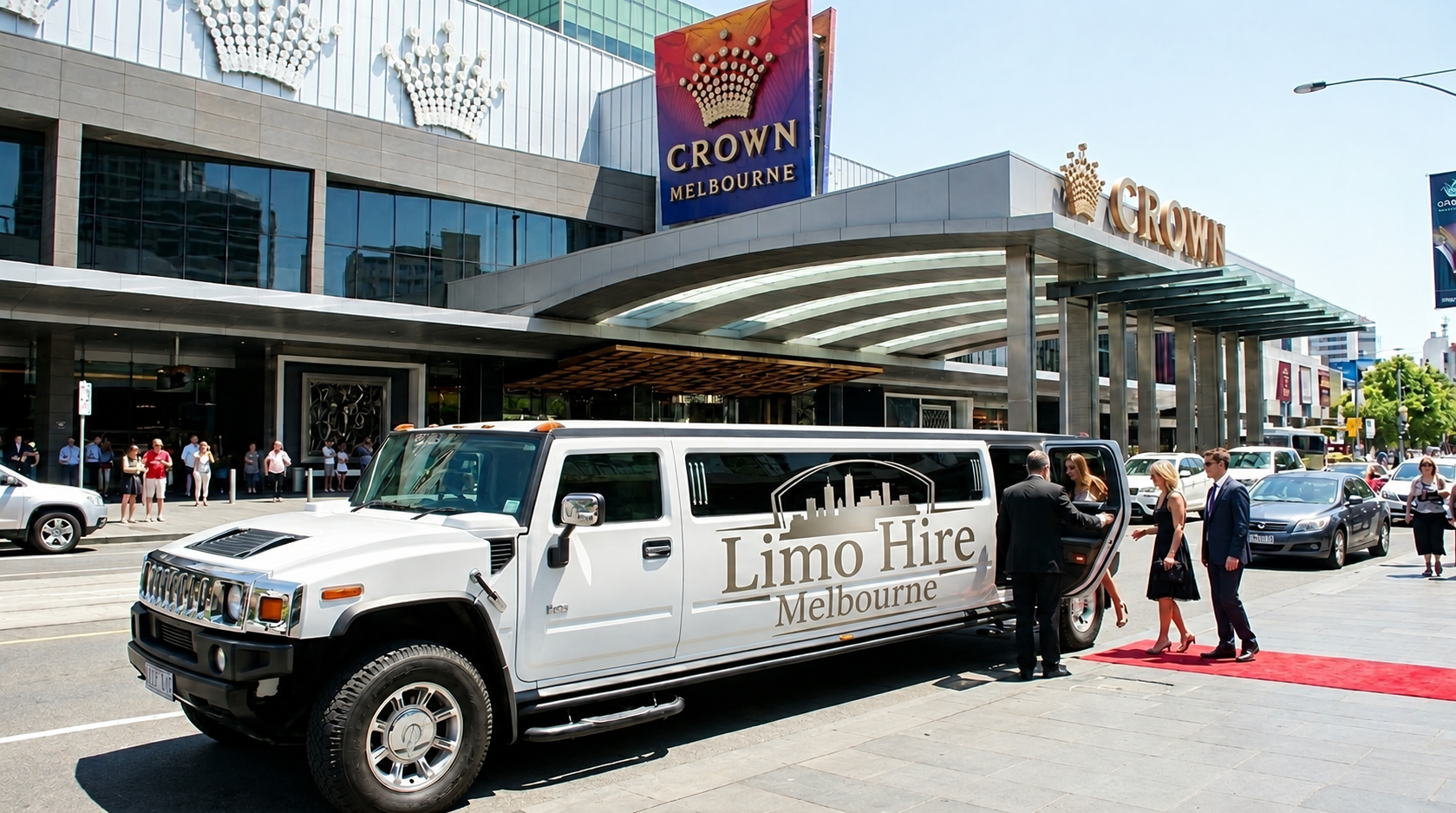 Prestige stretch limo hire Melbourne night cruise